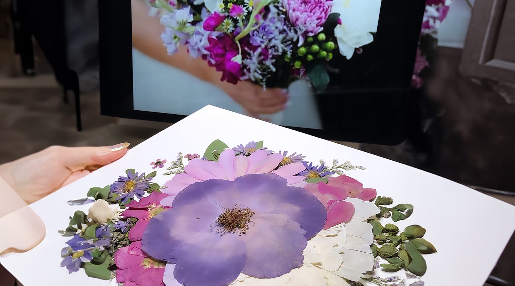 Bridal Wedding Bouquet Preservation - DBandrea