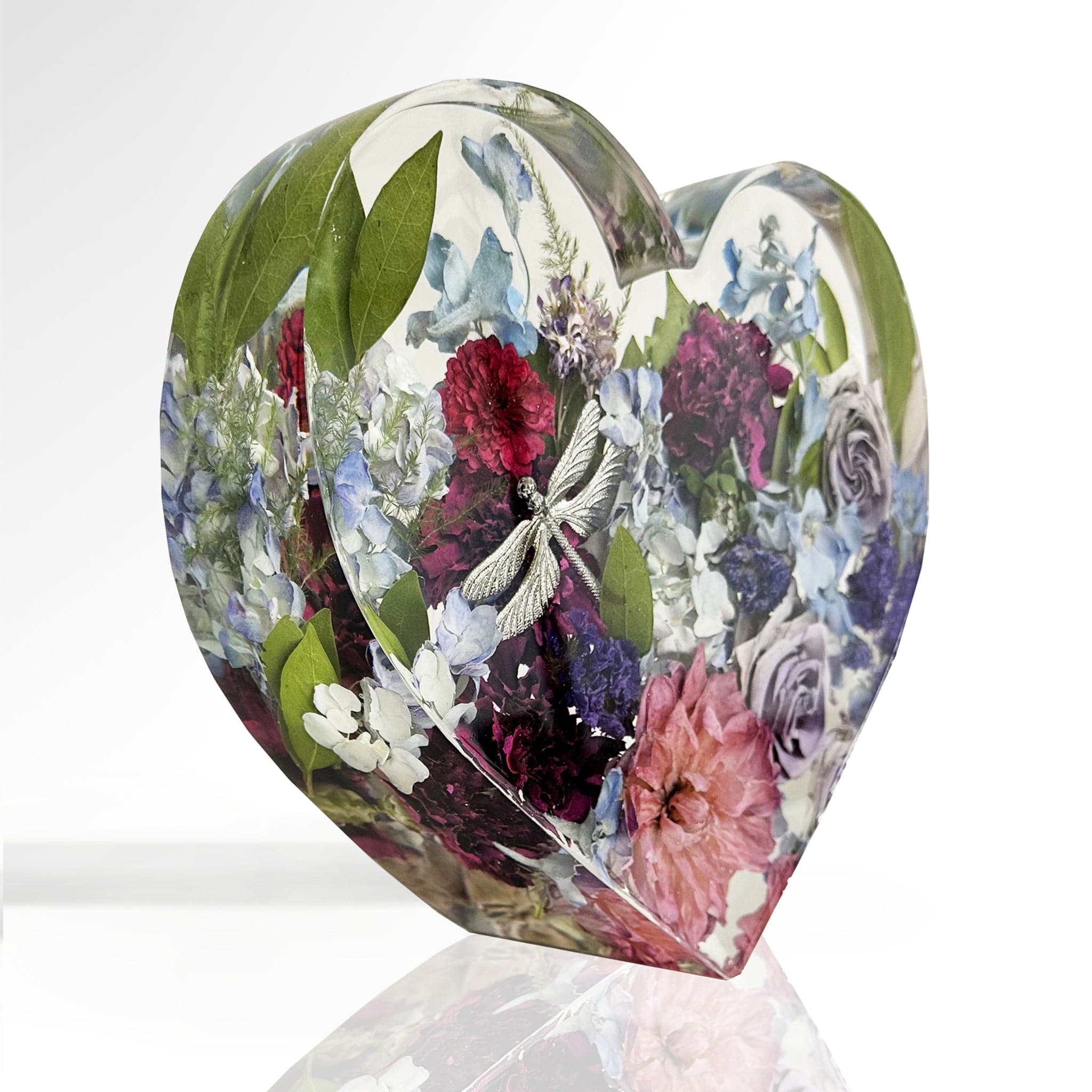 dbandrea Floral Block 10" Upright Heart Floral Block