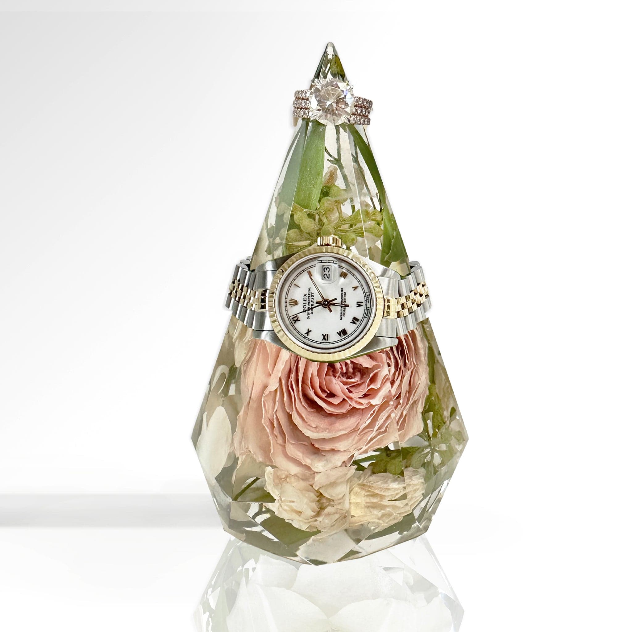 dbandrea Floral Block 3" x 5" Jewelry Diamond™