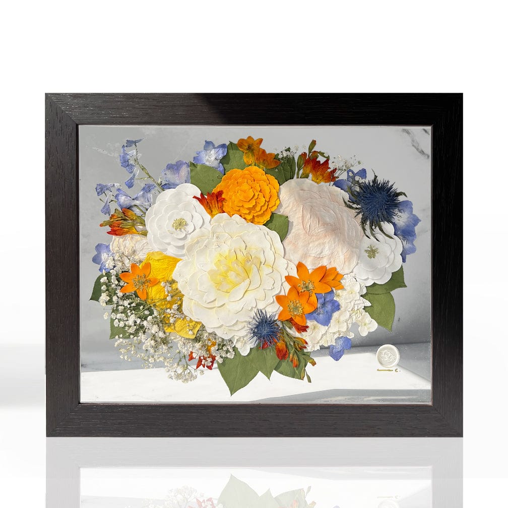 Pressed Flowers - Real offers Flowers - Float Framed Flowers - Ramo de Flores